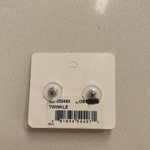 NWT! Brighton twinkle black post earrings - Picture 3 of 3